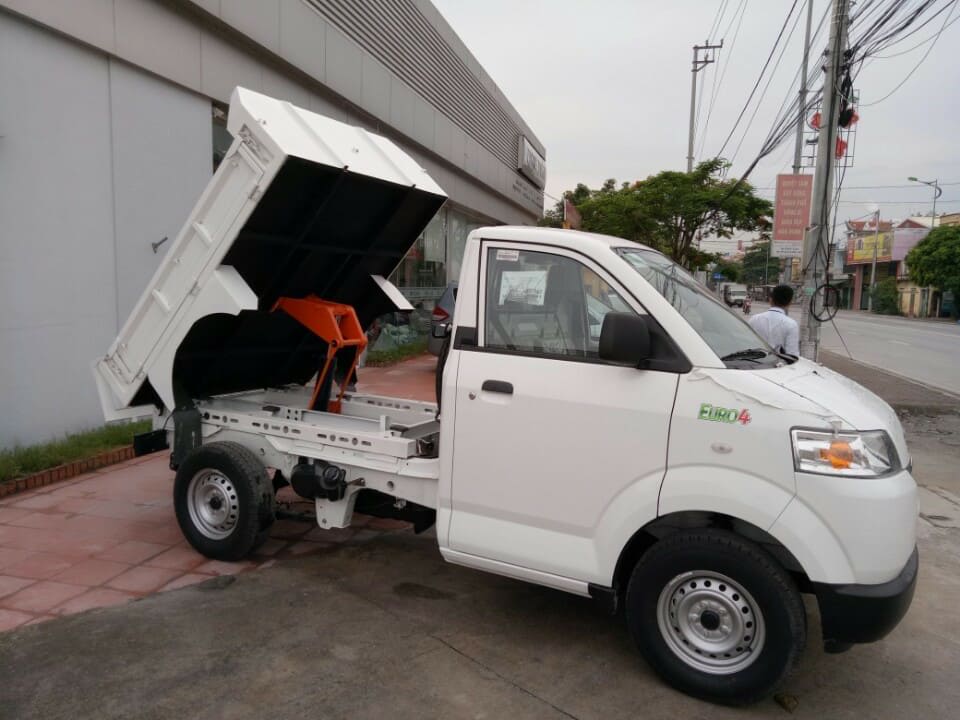 Suzuki Super Carry Pro 2017 - Bán xe tải thùng ben Suzuki Pro mới 615kg 