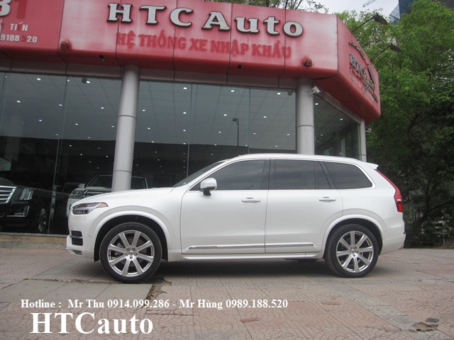 Volvo XC90 Inscription 2016 - Bán xe Volvo XC90 Inscription 2016, màu trắng, nhập khẩu