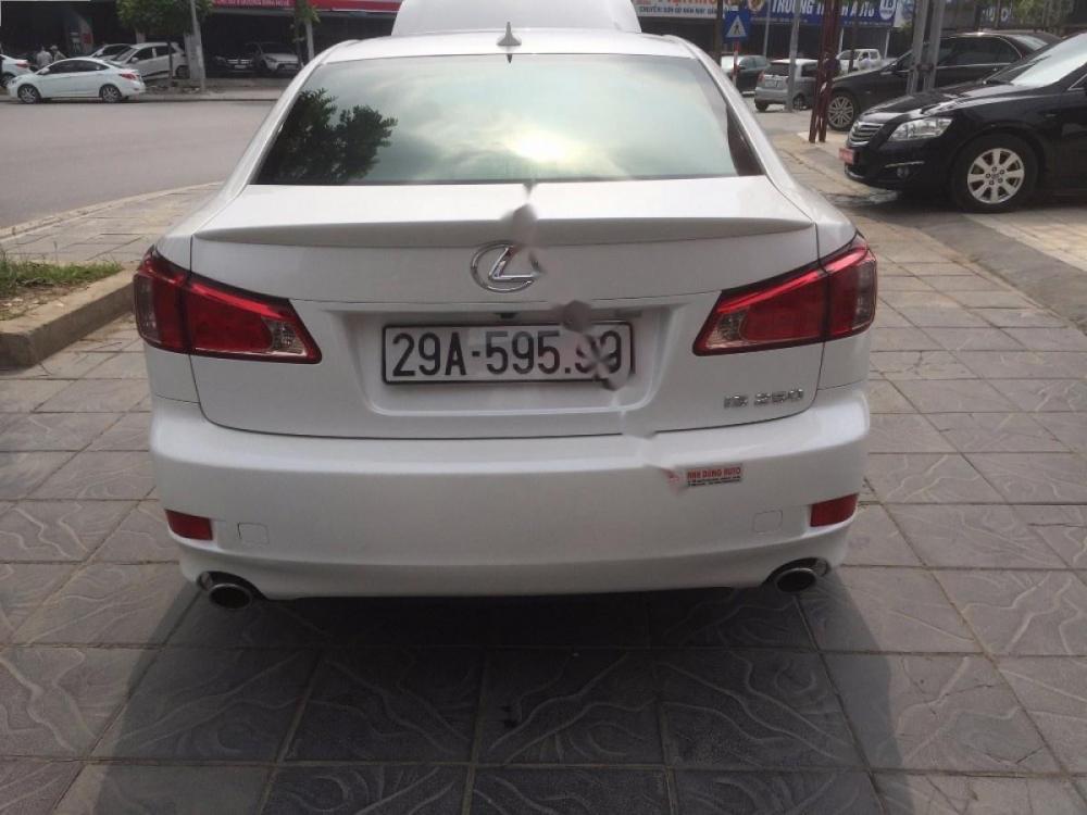 Lexus IS250 2011 - Cần bán lại xe Lexus IS250 đời 2011, màu trắng, nhập khẩu chính hãng