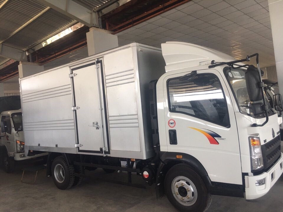 Xe tải 5 tấn - dưới 10 tấn 2017 - Bán xe TMT 6 tấn thùng kín máy Isuzu tại Đà Nẵng, xe tải 6 tấn tại Đà Nẵng. Giá xe tải 6 tấn thùng kín tại Đà Nẵng