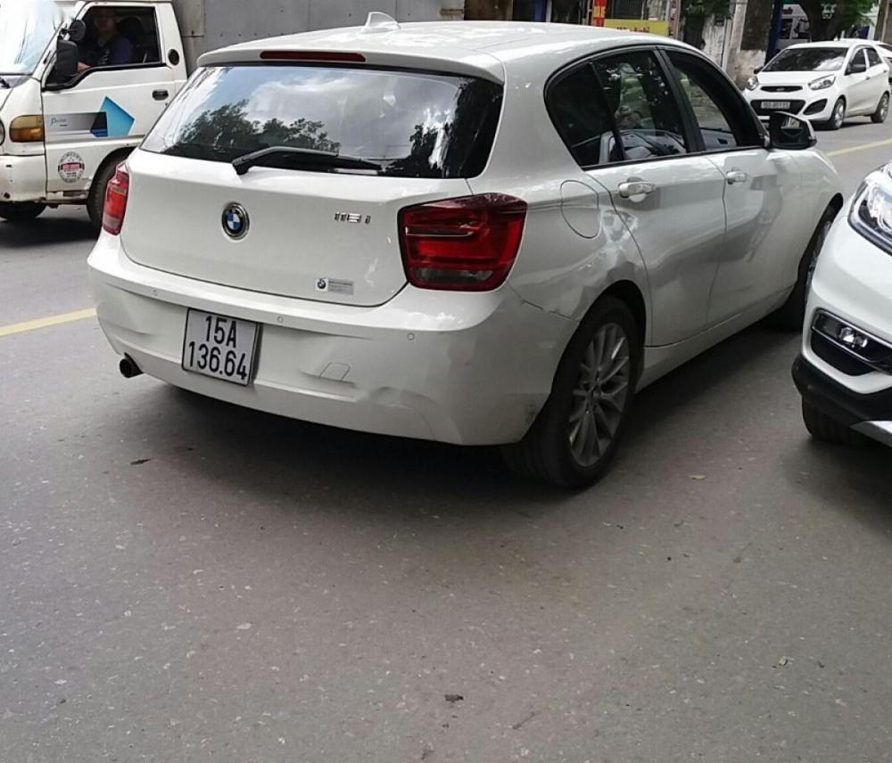 BMW 1 Series 116i 2015 - Cần bán xe BMW 116 i đời 2015, màu trắng, xe nhập chính chủ