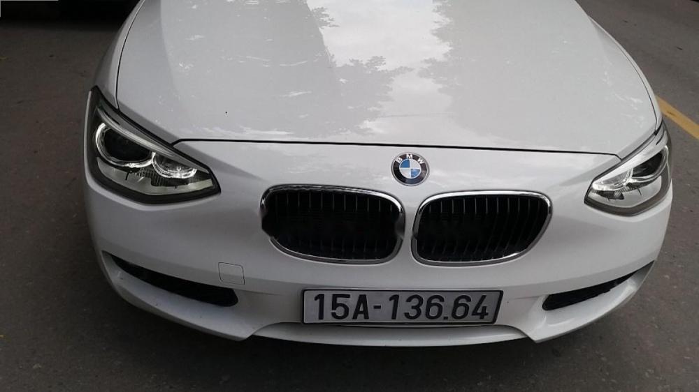 BMW 1 Series 116i 2015 - Cần bán xe BMW 116 i đời 2015, màu trắng, xe nhập chính chủ