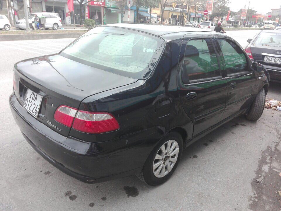 Fiat Albea 2007 - Bán Fiat Albea đời 2007, màu đen