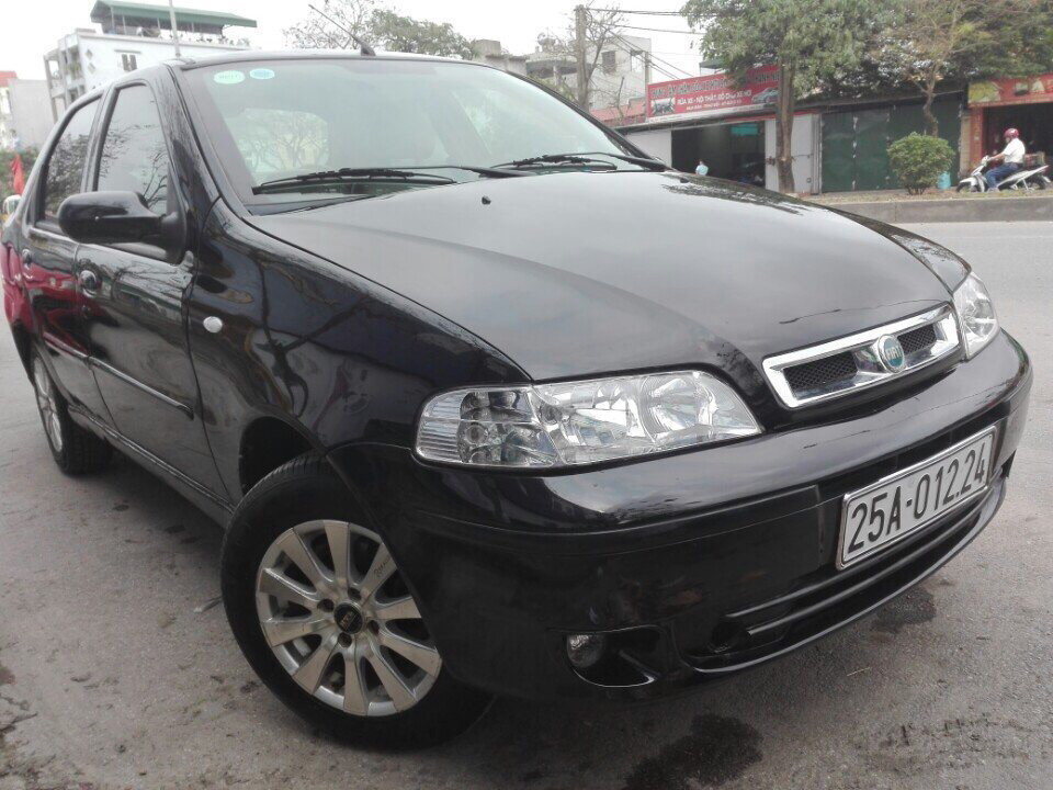 Fiat Albea 2007 - Bán Fiat Albea đời 2007, màu đen