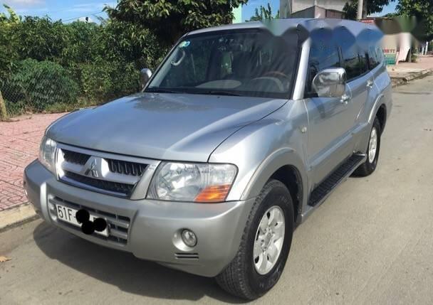 Mitsubishi Pajero  GLS V6  2003 - Bán xe Mitsubishi Pajero GLS V6 đời 2003, màu bạc 