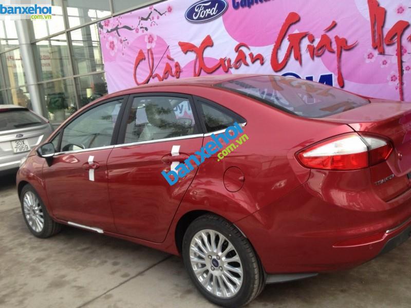 Ford Fiesta 1.5 AT Titanium 4D 2017 - Bán Ford Fiesta Titanium năm 2017, màu đỏ giá tốt nhất tại Ninh Bình