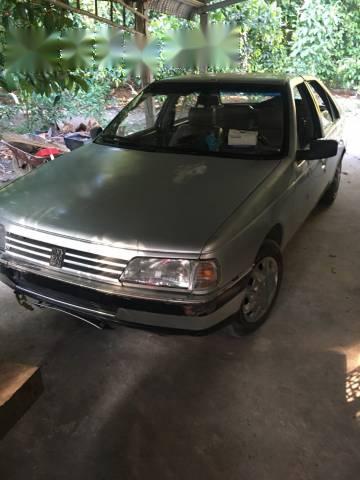 Peugeot 405   1989 - Bán Peugeot 405 đời 1989, màu bạc 