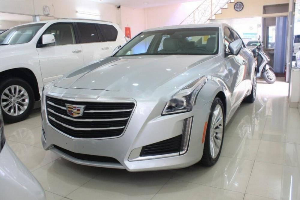 Cadillac CTS 2016 - Cần bán Cadillac CTS sản xuất 2016, màu bạc, nhập khẩu chính hãng số tự động