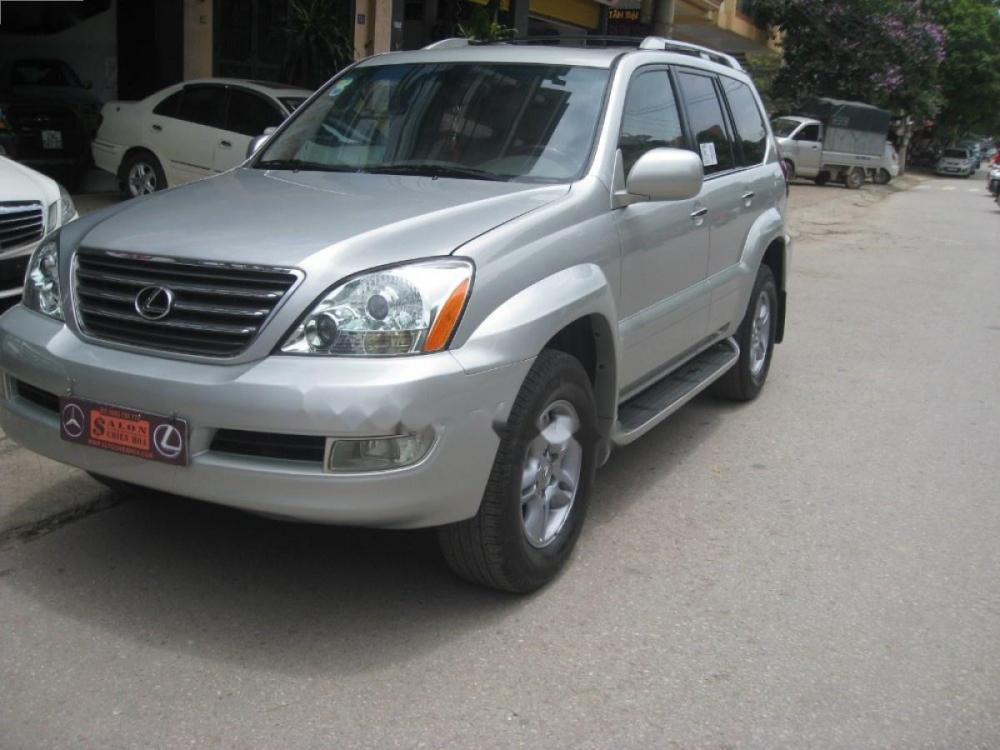 Lexus GX470   2006 - Bán Lexus GX470 đời 2006, màu bạc, xe nhập