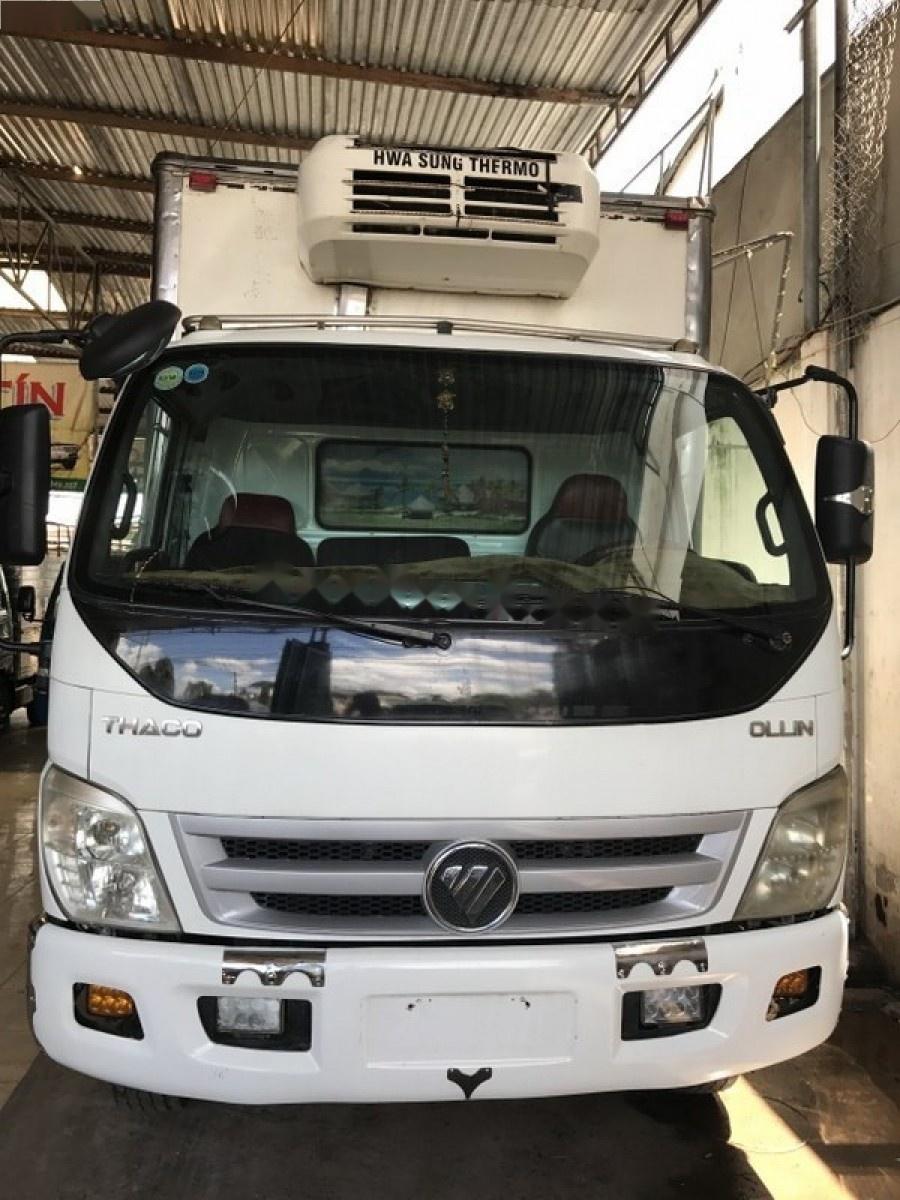 Thaco OLLIN 2014 - Bán xe Ollin thùng đông lanh, đời 2014, thùng dài 5,7m, lốp vỏ đẹp, máy móc êm, trọng tải 3450kg
