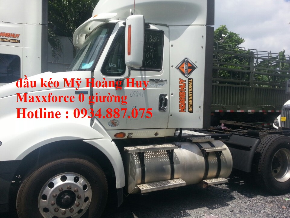 Xe tải 10000kg 2013 - Đầu kéo Mỹ Hoàng Huy 0 giường (daycab) máy Maxxforce đã qua xử lý khí thải