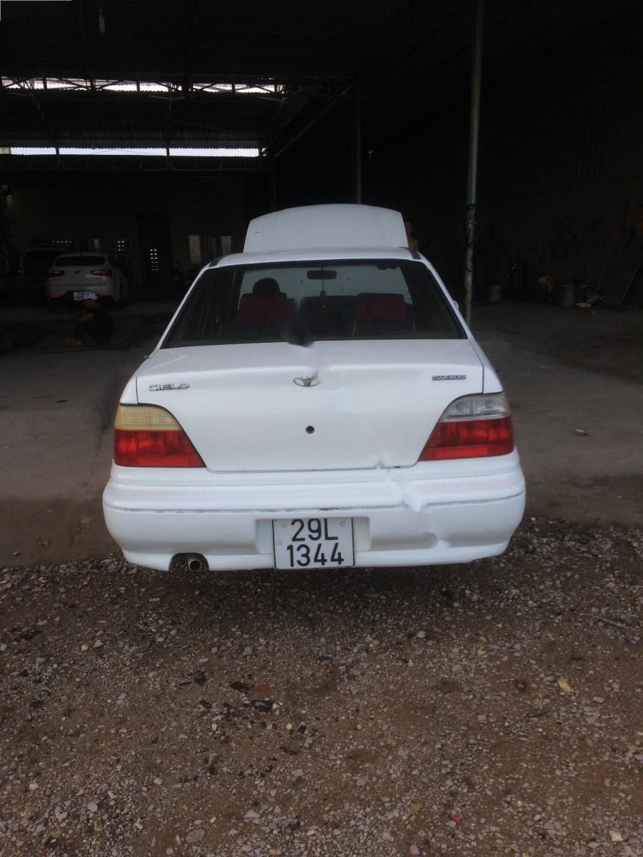 Daewoo Cielo MT 1997 - Bán Daewoo Cielo MT năm 1997, màu trắng, nhập khẩu chính hãng chính chủ