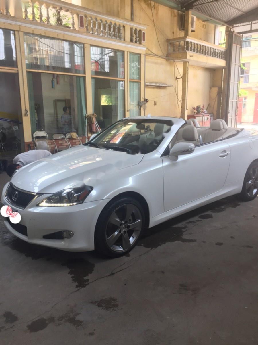 Lexus IS250 C 2011 - Cần bán gấp Lexus IS250 C đời 2011, màu trắng, nhập khẩu