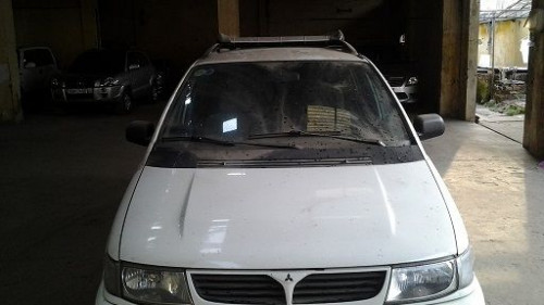 Mitsubishi Space Gear   1.8 MT  1997 - Bán xe Mitsubishi Space Gear 1.8 MT đời 1997, màu trắng số sàn, 175tr