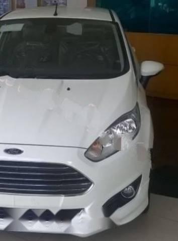 Ford Fiesta EcoBoost Sport 1.0AT  2017 - Cần bán xe Ford Fiesta EcoBoost Sport 1.0AT đời 2017, màu trắng