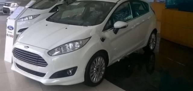 Ford Fiesta EcoBoost Sport 1.0AT  2017 - Cần bán xe Ford Fiesta EcoBoost Sport 1.0AT đời 2017, màu trắng