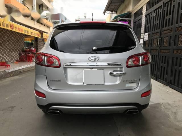 Hyundai Santa Fe CRDi 2012 - Bán xe Hyundai Santa Fe CRDi đời 2012, màu bạc