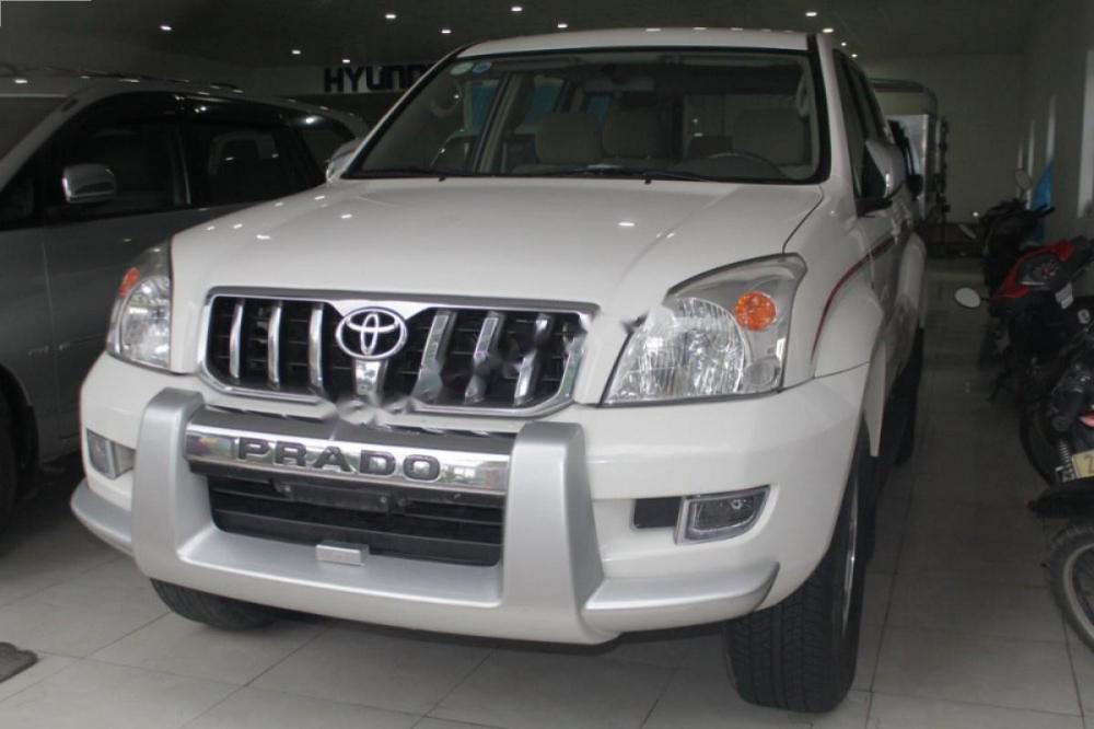 Toyota Prado GX 2007 - Cần bán Toyota Prado GX đời 2007, màu trắng, nhập khẩu chính hãng, số sàn, giá cạnh tranh