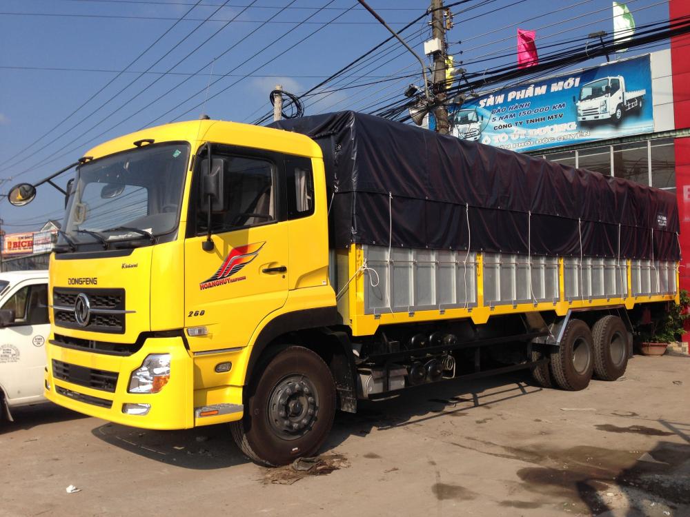 JRD 2016 - Hạ giá bán thanh lý xe tải bàn 4 chân Dongfeng nhập khẩu đời 2016, máy L315, giá 970 triệu. Trả góp 90%