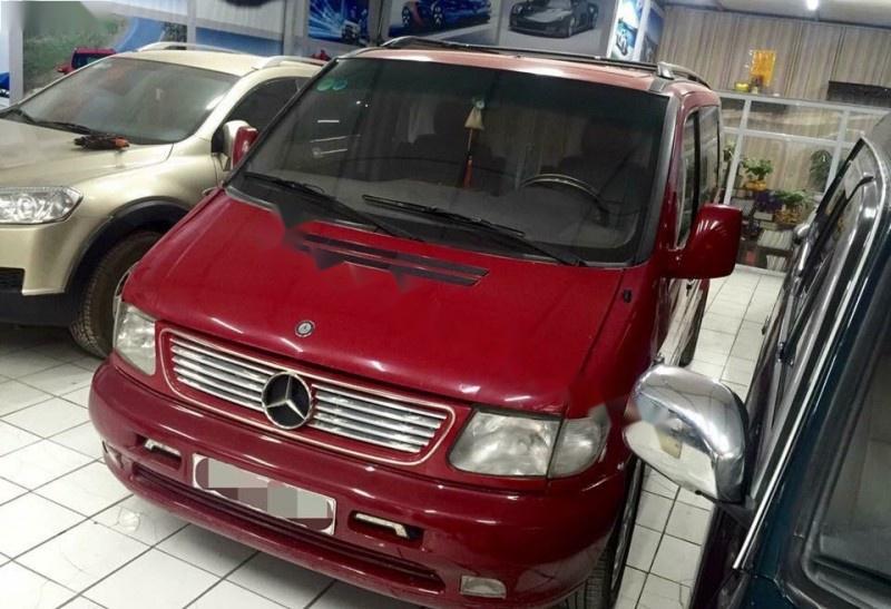 Mercedes-Benz VClass 2000 - Cần bán xe Mercedes Vito Tourer đời 2000, màu đỏ, nhập khẩu chính hãng chính chủ giá cạnh tranh