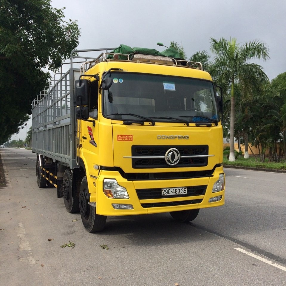 JRD 2012 - Bán xe tải Dongfeng Hoàng Huy, nhập khẩu hai rí, đời 2012 máy 210