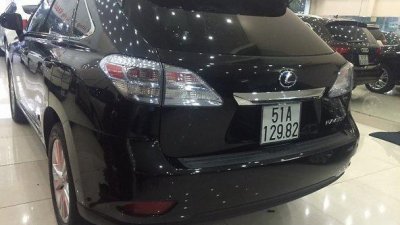 Lexus RX450 2011 - Xe Lexus RX450 h Hybrid sản xuất 2011, màu đen số tự động