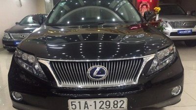 Lexus RX450 2011 - Xe Lexus RX450 h Hybrid sản xuất 2011, màu đen số tự động