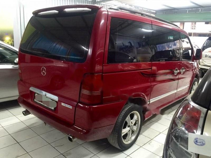 Mercedes-Benz VClass 2000 - Cần bán xe Mercedes Vito Tourer đời 2000, màu đỏ, nhập khẩu chính hãng chính chủ giá cạnh tranh
