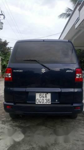 Suzuki APV   2007 - Cần bán xe Suzuki APV màu xanh dương, đăng ký lần đầu T10/2007