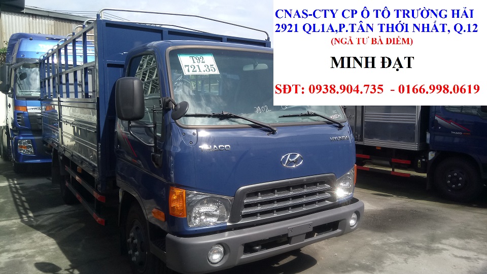 Hyundai HD 500 2017 - Bán ô tô Hyundai HD500, 5 tấn 2017, màu xanh lam, nhập khẩu chính hãng, giá chỉ 568 triệu