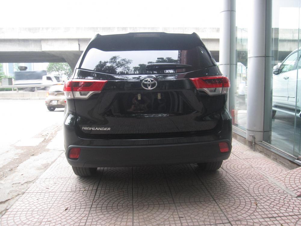 Toyota Highlander 2017 - Bán Toyota Highlander đời 2017, màu đen, xe nhập