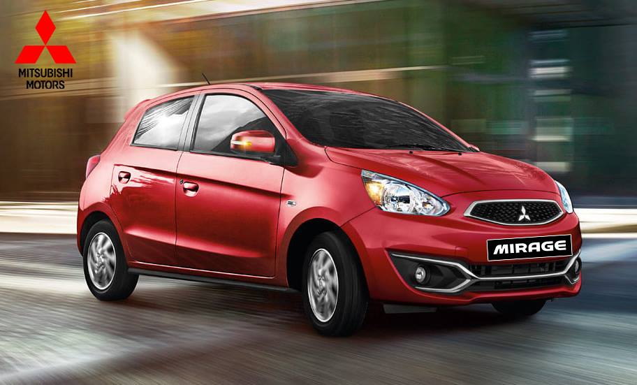 Mitsubishi Mirage CVT 2017 - Bán Mitsubishi Mirage CVT năm 2017, màu đỏ, nhập khẩu tại Hà Tĩnh