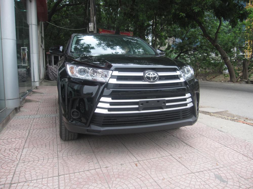 Toyota Highlander 2017 - Bán Toyota Highlander đời 2017, màu đen, xe nhập