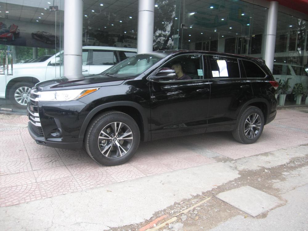 Toyota Highlander 2017 - Bán Toyota Highlander đời 2017, màu đen, xe nhập