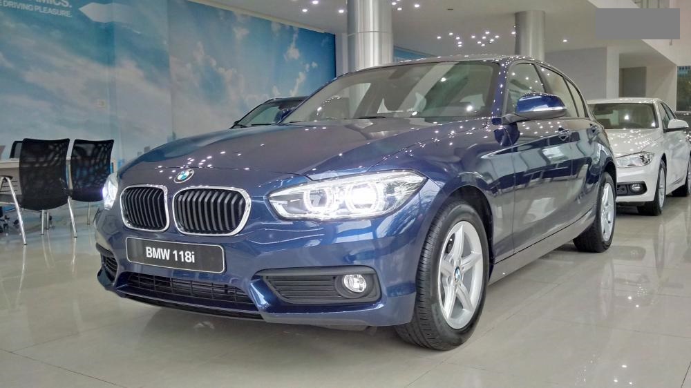 BMW 1 Series 118i 2016 - Bán BMW 1 Series 118i đời 2016, màu xanh lam, xe nhập