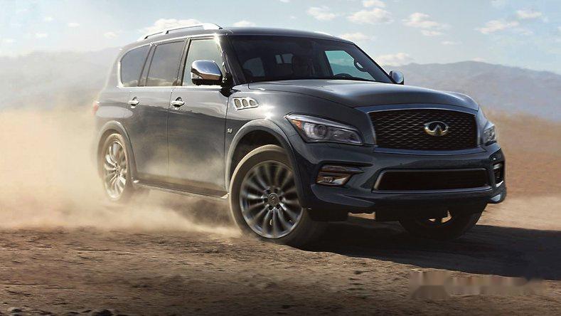 Infiniti QX80 2017 - Bán ô tô Infiniti QX80 năm 2017, màu đen, nhập khẩu nguyên chiếc