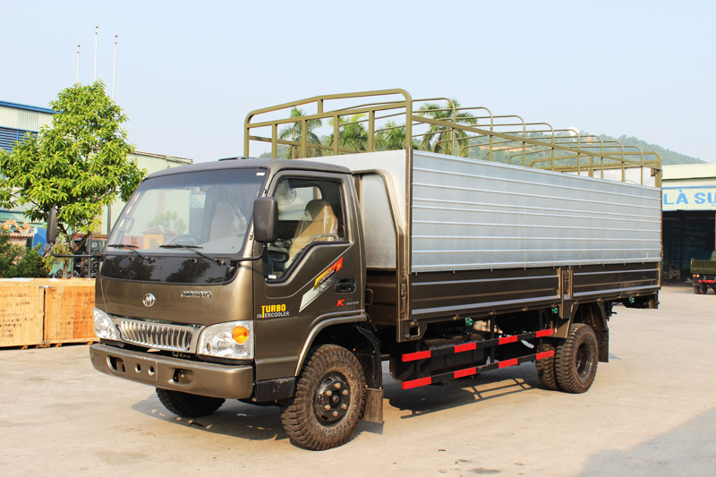 Xe tải 1250kg 2017 - Bán xe tải thùng 4 tấn rưỡi, 5 tấn Hải Dương, thùng 6 mét 0964.674.331