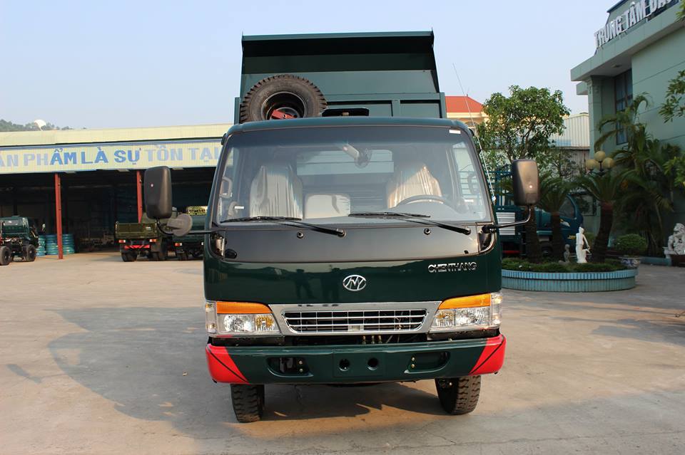 Xe tải 1250kg 2017 - Mua xe Ben Chiến Thắng 4.6 tấn, 4 khối tại Quảng Ninh 0964674331