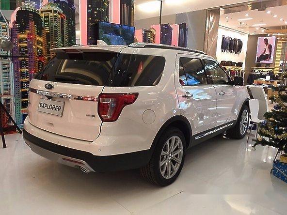 Ford Explorer Limited Ecoboost 2.3L AT 2016 - Bán Ford Explorer Limited Ecoboost 2.3L AT sản xuất 2016, màu trắng, nhập khẩu