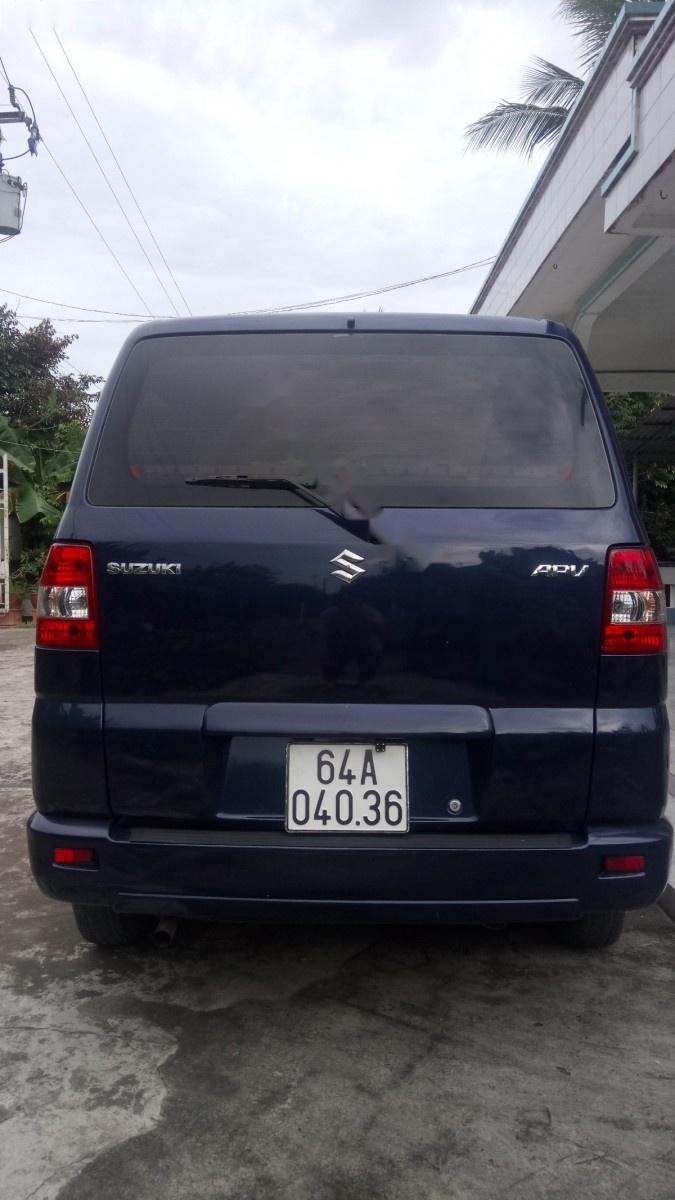 Suzuki APV 2007 - Cần bán lại xe Suzuki APV 2007, màu xanh lam xe gia đình