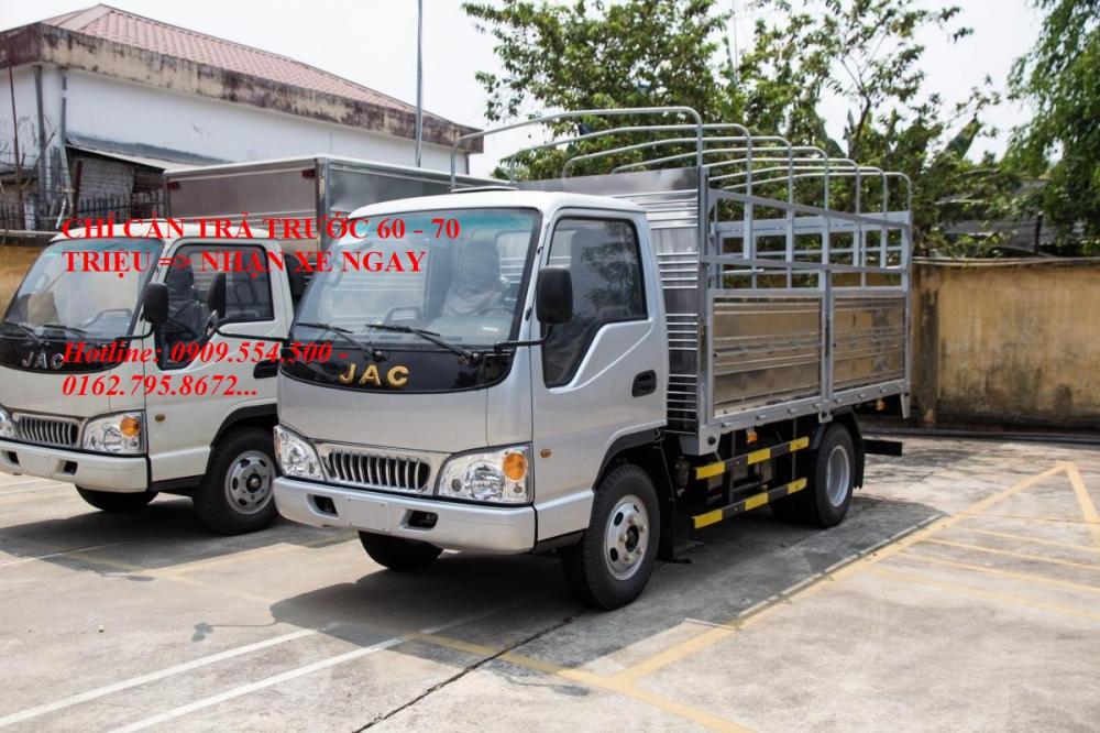 Xe tải 2,5 tấn - dưới 5 tấn 2015 - Bán xe Jac 4t9, trả góp cao 90%, xa có sẵn giao ngay