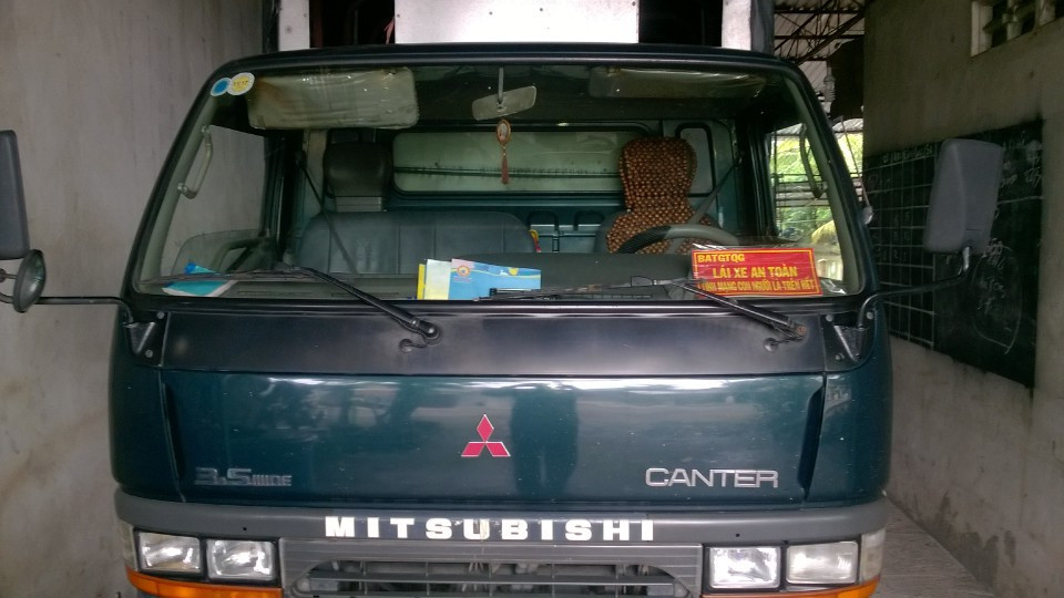 Mitsubishi Canter 2008 - Xe Mitsubishi Canter 2008, màu xanh