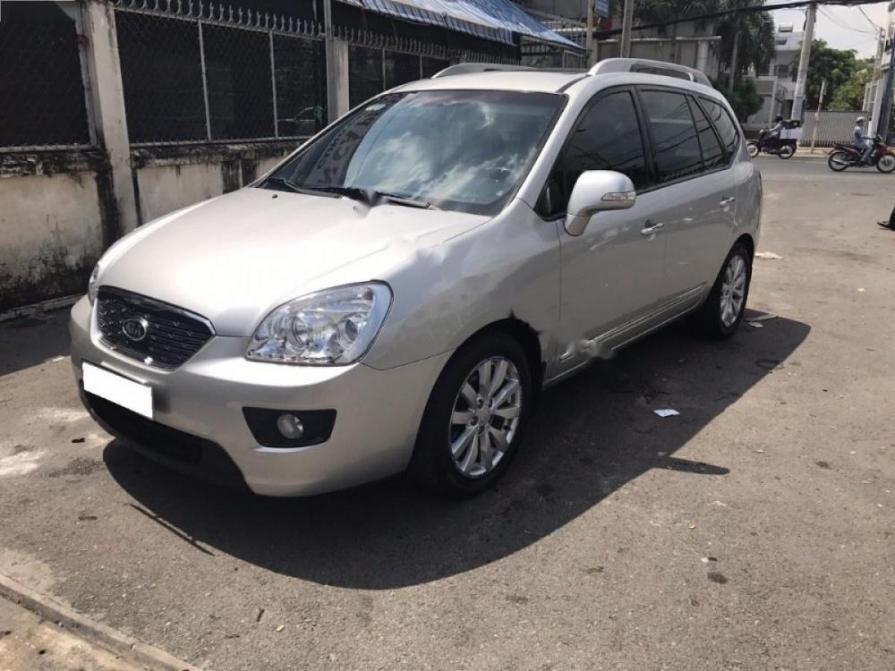 Kia Carens SX 2014 - Bán Kia Carens SX đời 2014, màu bạc số tự động