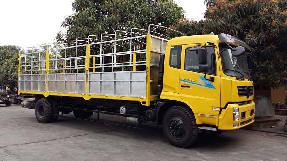 Dongfeng (DFM) 9.6T 2015 - Bán xe tải mui bạt Dongfeng 9 tấn 5 đời 2015, giá thanh lý