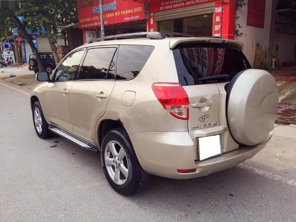 Toyota RAV4 2007 - Cần bán lại xe Toyota RAV4 đời 2007, màu vàng, nhập khẩu