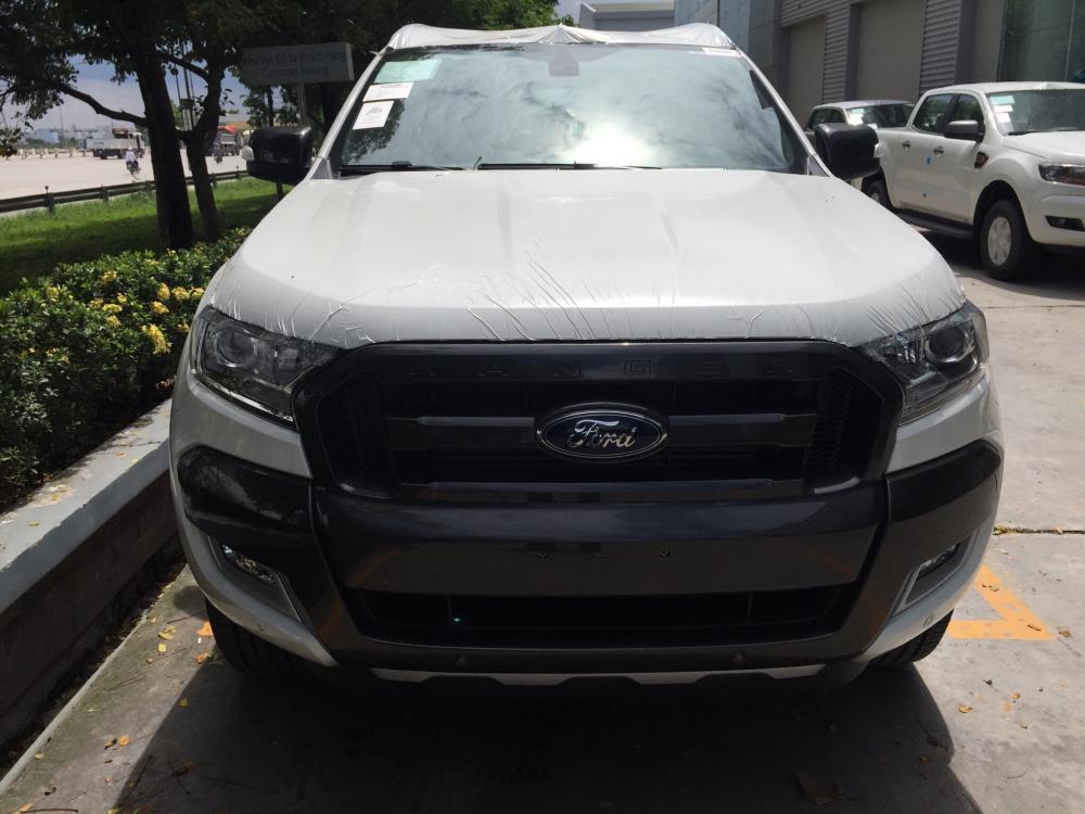 Ford Ranger 2017 - Bán Ford Ranger Wildtrak 2.2, màu trắng