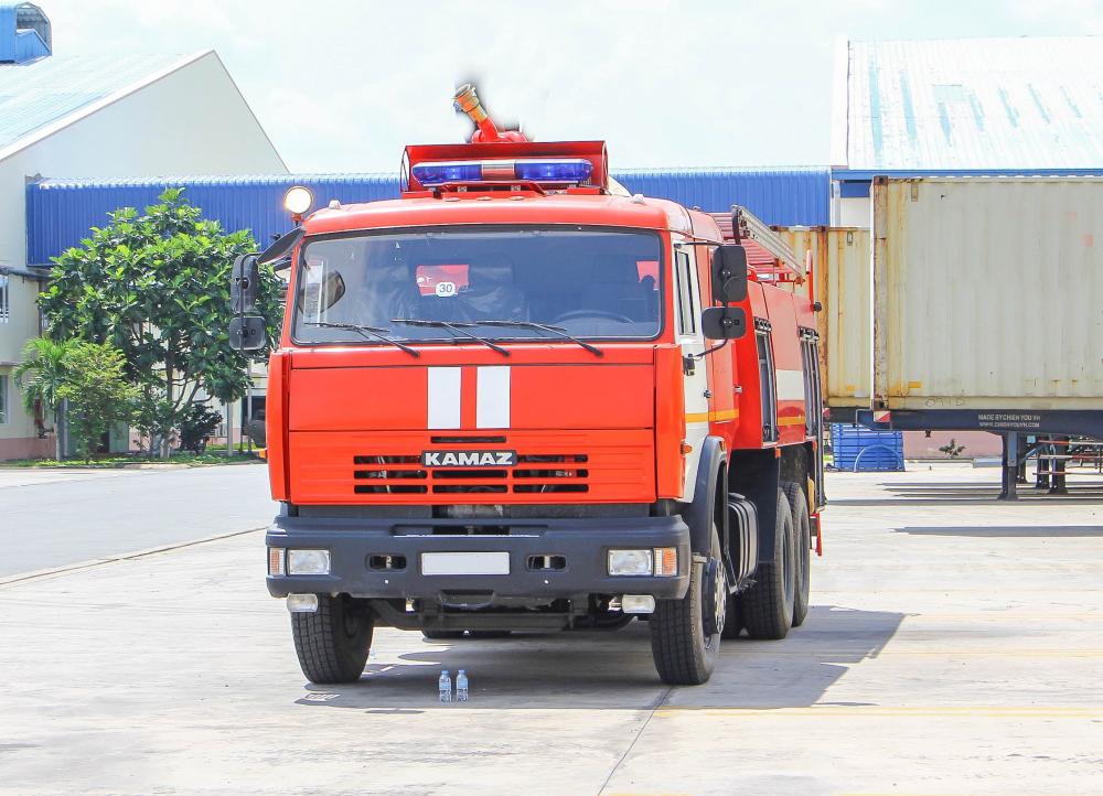 Xe chuyên dùng 2012 - Bán xe cứu hỏa Kamaz 65115 (6x4) nhập khẩu Nga, bán xe chữa cháy Kamaz nhập Nga