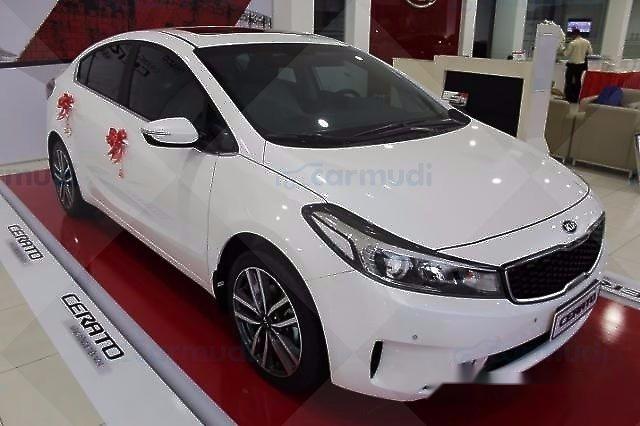 Kia Cerato 1.6L AT 2016 - Cần bán Kia Cerato 1.6L AT đời 2016, màu trắng