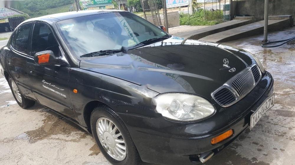 Daewoo Leganza 2.0MT 2002 - Bán Daewoo Leganza 2.0MT năm 2002, màu xám, xe nhập số sàn