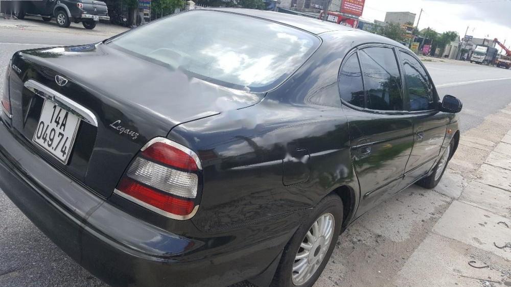 Daewoo Leganza 2.0MT 2002 - Bán Daewoo Leganza 2.0MT năm 2002, màu xám, xe nhập số sàn